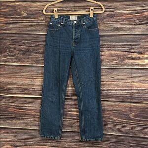 Everlane 90s Cheeky Ankle | Medium Wash High Waisted Jeans | Size 25